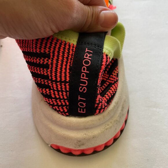 Men's Adidas EQT Support Mid ADV Yellow Sneakers size 8.5 - Picture 12 of 13